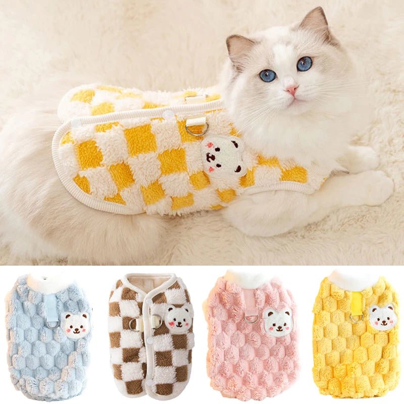 Winter Cat Cardigan: Your Pet Sweater for Stylish Winter Outfits