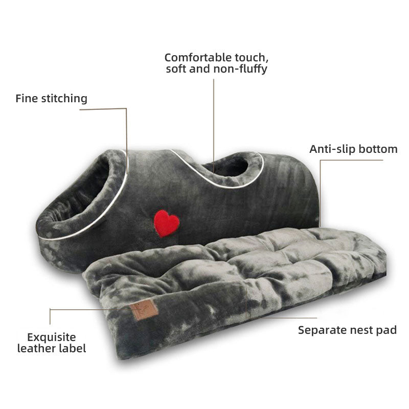 Winter Warm Pet Kennel and Sleeping Bag