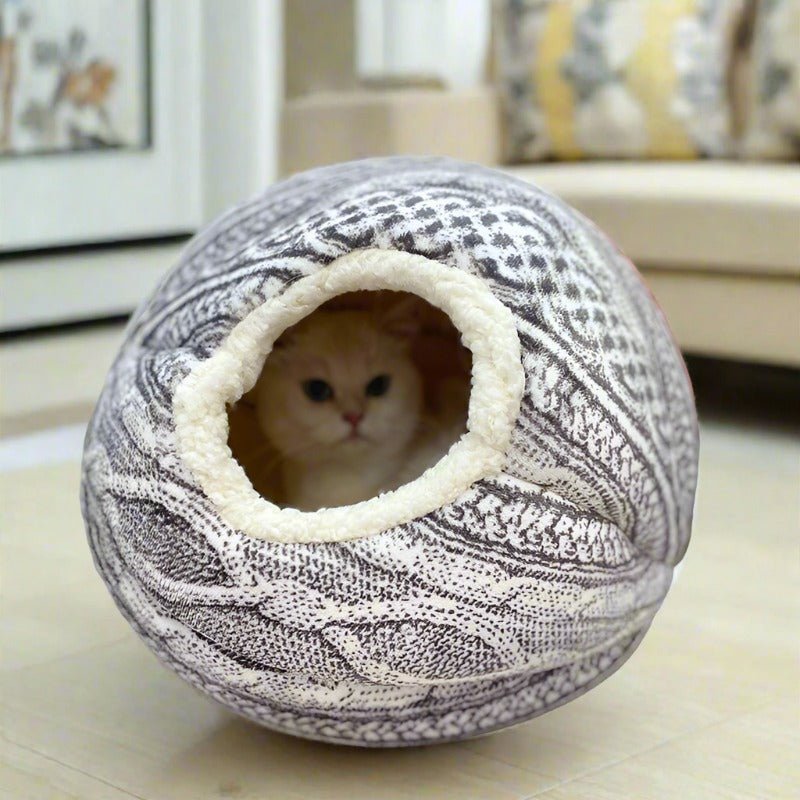Woven Wool Ball Cat Nest