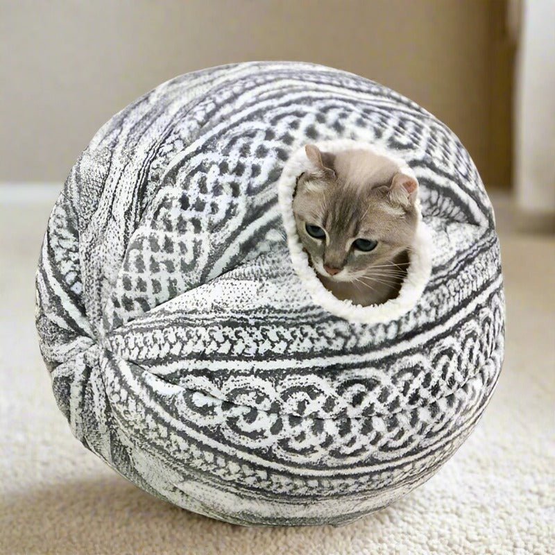 Woven Wool Ball Cat Nest
